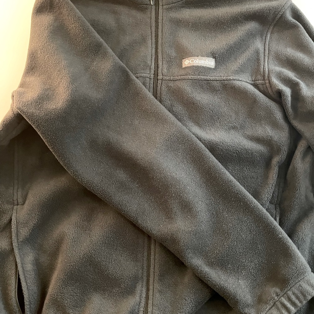 Mens Columbia Fleece Sweater Large